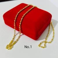 ราคา สร้อยคอ2กษัตริย์ หนัก2สลึง ชุบทอง 24K เลือกแบบสวยๆได้เลย (21021202298)