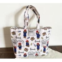 ราคา Harrods กระเป๋าช้อปปิ้งความจุขนาดใหญ่ของอังกฤษกระเป๋าสะพายไหล่ข้างเดียวกระเป๋า PVC กันน้ำสำหรับคุณแม่กระเป๋าสำหรับไปตลาดแบบหิ้วการค้าต่างประเทศ (20050361026)