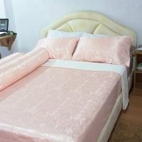 ราคา ชุดผ้าปูที่นอน ผ้าแพร Satin แบบรัดมุม ขนาด 6 ฟุต มี 6 สี (10991722950)