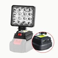ราคา ส่งของจากไทย ไฟฉาย มากิต้า makita ไฟฉายไฟทำงาน18V 8 นิ้ว เอาต์พุต USB คู่ ไฟทำงานไฟฉายไฟฉายไฟฟ้าสปอตไลท์แบบพกพา กลางแจ้งโคมไฟตั้งแคมป์ (20870947586)