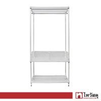 ราคา ราวแขวนพร้อมชั้นวางอเนกประสงค์ 3 ชั้น Mesh Divider KASSA HOME รุ่น MESH10x20 สีขาว (16456122090)
