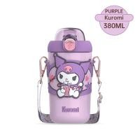 ราคา ขวดน้ำของเด็ก Sanrio กระติกน้ำ Kuromi กระบอกน้ำเก็บอุณหภูมิร้อน เย็น กระบอกน้ำเก็บความเย็นลายการ์ตูน กระบอกน้ำเก็บความร้อน 24 ชั่ว เกรดอาหารถ้วยหลอดซิลิโคนน่ารัก (21126808849)