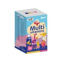 ราคา BROO multivitamins for kids 15 sachets วิตามินรวมเม็ดฟู่สำหรับเด็ก 15 เม็ด (18265242732)
