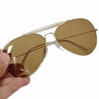 ราคา แว่นกันแดด เลนส์กระจก ทรงนักบินคลาสสิก (20934538534)