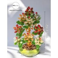 ราคา ของฝาก ของแทนคำอวยพร ต้นไม้หยก ต้นไม้มงคล ต้นหยก เสริมดวง ปรับฮวงจุ้ย ต้นไม้ประดิษฐ์ กระถาง 9 ช่อ (12555177586)