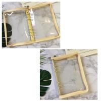 ราคา แฟ้ม ปกแพลนเนอร์ใสกลิตเตอร์แบบมีซิป A5 พร้อมส่ง (19188003459)