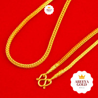 ราคา สร้อยทองไมครอน ลายสี่เสา 2 บาท ยาว 20 24 นิ้ว ชุบทองแท้ 96 5 สร้อยทองชุบ สร้อยทองปลอม สร้อยทองคำแท้ สร้อยคอ เศษทองคำแท้ สร้อยหุ้มทอง ชุบทอง 24K (9943483932)