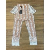 ราคา ชุดเซ็ทขายาว งานปักดอกแน่น ๆ ใส่สวยมาก Size S 2XL งานป้าย Love Lady ชุดเซ็ทงานป้าย (18333876549)