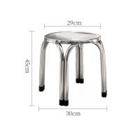 ราคา เก้าอี้สแตนเลส มี 2 แบบ สูง เตี้ย เก้าอี้กลมขาคู่ เก้าอี้ทานข้าว เก้าอี้ปิคนิกเก้าอี้ซักผ้า รับน้ำหนักได้ 100 กิโล (21038421540)