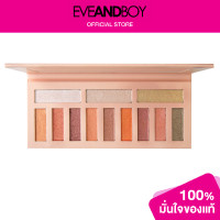 ราคา ASHLEY A370 Ashley 12 Colors Bouncy Eyeshadow (12892618924)