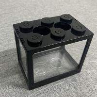 ราคา ตู้ปลา ตู้ปลาขนาดเล็ก ตู้ปลามินิ ตู้ปลากัด ตู้ปลาเลโก้ ขนาด 12x8x10cm เหมาะสำหรับเลี้ยงปลาเล็ก ปลากัด ปลาทองตัวเล็กสามารถขายพร้อมไฟ LED ได้ วัสดุอะคริลิก ตู้เลี้ยงปลา (21248827067)