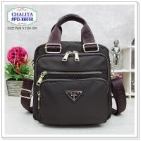 ราคา กระเป๋าทรงถือ พร้อมสายสะพายยาว รุ่น PD 88050 ยี่ห้อ CHALITA กระเป๋า 3 in 1 เป้ กระเป๋าสะพาย มีเก็บปลายทาง (10735936442)