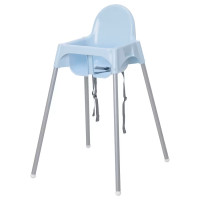ราคา เก้าอี้เด็ก IKEA เก้าอี้สูงพร้อมเข็มขัดรัด สีขาว สีเงิน เก้าอี้กินข้าวเด็ก โต๊ะกินข้าวเด็ก เก้าอี้นั่งกินข้าวเด็ก มีถาดรอง (21076927419)