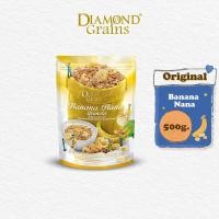 ราคา Diamond Grains กราโนล่า สูตร Original Granola ขนาด 500 กรัม รส Bana nana กล้วย (21230611142)