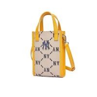 ราคา MLB Shoulder Bags Tote bag retro old flower NY shoulder crossbody bag casual sports versatile (20368774927)