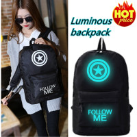 ราคา แฟชั่นคู่ใหม่กระเป๋าสะพายชายเยาวชนกระเป๋าเป้สะพายหลังกระเป๋านักเรียนด้วยตอนเย็นเรืองแสง นานาชาต (20969033259)