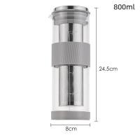 ราคา 800 ML โหลทำกาแฟ ขวดทำกาแฟสกัดเย็น cold brew pot cold brew coffee maker พร้อมชุดทำความสะอาด พร้อมส่ง (20931220639)