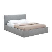 ราคา INDEX LIVING MALL เตียงผ้า รุ่นคีเนส ขนาด 6 ฟุต สีเทา (21135322633)