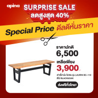 ราคา APINA เก้าอี้ม้านั่ง รุ่น Laurin BC 110 สีไม้ Oak Black (20513194215)