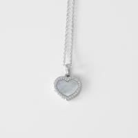 ราคา LMN love necklace จี้หัวใจพร้อมสร้อย (21386624698)
