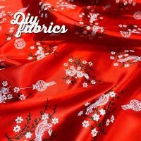 ราคา ผ้าตรุษจีน ไหมจีน เครปลาย ผ้าไหมลาย ปูโต๊ะ ไหว้เจ้า ฉากหลัง ตัดชุด chinese fabric chinese NewYear lunar ซาติน ลายดอกเหมย ลายมังกร หน้ากว้าง 44นิ้ว ปูโต๊ะ ไหว้เจ้า ชุดจีน เทศกาลกินเจ (21381564303)