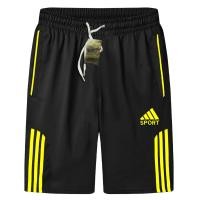 ราคา มาใหม่กางเกงขาสั้นกีฬาผู้ชายกางเกงขาสั้นผู้ชายเนื้อผ้าวอร์ม สีดำแถบ5สีให้เลือก มีกระเป๋าสองข้าง ไซส์ใหญ่ (20507104700)