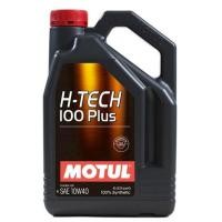ราคา Motul h tech H Tech 100 Plus 100 synthetic 10W 40 น้ำมันเครื่องสังเคราะห์ 4 ลิตร เบนซิน (19220527135)
