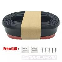 ราคา ยางคาร์บอนไฟเบอร์กันชนหน้าสำหรับรถยนต์ แถบกันชนกันชนยางขอบข้างสปอยเลอร์ป้องกันรอยขีดข่วน (21170806662)