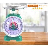 ราคา ตาชั่งสินค้า อาหาร พัสดุ ไปรษณีย์ เครื่องชั่งสปริง เครื่องชั่งน้ำหนัก จานกลม 15 กิโลกรัม ตราสิงห์คู่สมอเขียว (813258901)