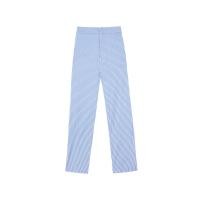 ราคา Kloset Striped Embroidered Wide Leg Pants RS23 P009 กางเกงผ้าลายทาง กางเกงขายาว กางเกงลายริ้ว กางเกงkloset (20945009514)