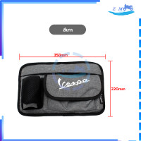 ราคา กระเป๋าติดรถ Vespa กันน้ำ กระเป๋าแขวนหน้ารถมอไซค์ ใส่ขวดน้ำ สำหรับ เวสป้า LX GTS GTV Sprint Primavera (21275714932)