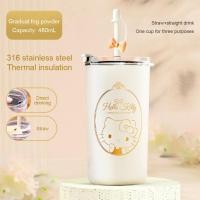 ราคา 350ml Thermos Bottle Kids 316 Stainless Steel Vacuum Thermos Cup 3D My Melody Insulation Cup Portable Childrens Water Bottle With Handle (19913016675)