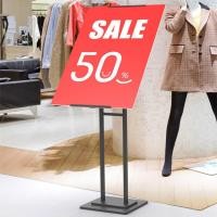 ราคา ขาตั้งป้ายโฆษณา ขาตั้งฟิวเจอร์บอร์ด ฟิวเจอร์บอร์ดbunting stand ขาตั้งวาดรูป ขาตั้งรูปภาพ สีดำ Matte ใช้ได้ทุกที่ (21101418771)