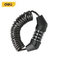 ราคา Deli สายล็อคจักรยาน สายล็อคอเนกประสงค์ ที่ล็อคจักรยาน แหวนล็อคจักรยาน ตั้งรหัสได้5หลัก พกพาง่าย กันสนิม Cable Lock (20869810954)