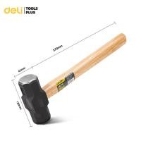 ราคา deli ค้อนทุบหิน ค้อนปอนด์ ค้อนเหล็ก 1 4 1 8 กิโลกรัม สำหรับงานก่อสร้าง จับกระชับมือ หัวเหล็กกล้า ด้ามไม้ แข็งแรง Sledge Hammer (20607217236)