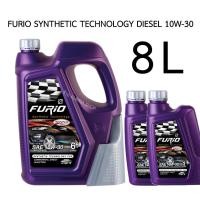 ราคา FURIO SYNTHETIC TECHNOLOGY DIESEL 10W 30 15W 40 น้ำมันเครื่อง ดีเซล กึ่งสังเคราะห์ บางจาก แถมกรอง (21218298158)