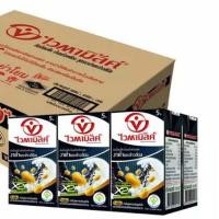 ราคา ไวตามิ้ลค์ ดับเบิ้ลแบล็ค นมถั่วเหลือง ยูเอชที สูตรงาดำและข้าวสีนิล 110 มล แพ็ค 24 กล่อง (16453422546)