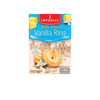 ราคา อิมพีเรียลวานิลลาริงบัตเตอร์คุกกี้สไตล์เดนมาร์ค 100 กรัม imperial butter cookies (20959246889)