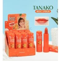 ราคา TANAKO Sweet Orange Magic Lip Balm ยกแพ็ค ลิปบาล์ม ลิปมัน เปลี่ยนสี กลิ่นส้ม บำรุงริมฝีปาก ชุ่มชื่น เปลี่ยนสีส้มอ่อนๆ 12 แท่ง (20710394664)