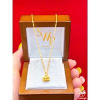 ราคา สร้อยคอเงินชุปทองแท้พร้อมจี้ 0 3 กรัม 4 แบบ ทองคำแท้ 96 5 น้ำหนักทอง 0 3 กรัม มีใบรับประกันสินค้า ขายได้ (19776866154)