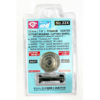 ราคา ลูกคัทเตอร์ ตัดกระเบื้อง 22mm รุ่นลูกปืน NO 22x ISHIL 27207 (20646436668)