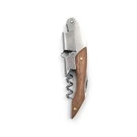 ราคา ที่เปิดจุกขวดเบียร์อเนกประสงค์แบบสกรูเปิดไวน์ด้ามไม้สแตนเลส1ชิ้นที่เปิดไวน์แบบมืออาชีพ (21171018543)