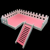 ราคา รั้วบันได กรงหนูแฮมสเตอร์ กระรอก ชูก้า ของเล่นหนูแฮมสเตอร์ รองรับกรงขนาด60 cm (20450402448)