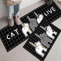 ราคา พรมปูพื้นห้อง พรมเช็ดเท้าน่ารักๆ เหมาะสำหรับปูพื้นในห้องครัว ห้องน้ำ ใช้ดักฝุ่น ตกแต่งบ้าน ดูซับน้ำได้ดี มี ชุดเซ็ต2ชิ้น ขนาด40x60 40x120cm (20534519042)