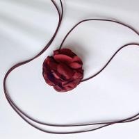 ราคา พร้อมส่ง Rose choker สร้อยคอแบบผูก โชคเกอร์ สร้อยคอดอกไม้แบบผูก สไตล์เกาหลี ลุคคุณ (20811538975)