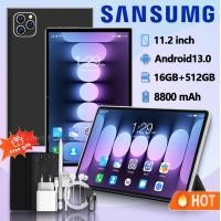 ราคา ซื้อ1แถม6 2024ใหม่ Sansumg Tab 11 2นิ้ว 5G tablet android RAM16GB ROM512GB Full HD 13 Core แท็บเล็ตถูกๆ รองรับ2ซิมการ์ด Andorid 13 0 4g 5G แทปแล็ตของแท้ แท็บเล็ตของแท้2023 แท็บเล็ตของแท้ แท็บแล็ตของแ 