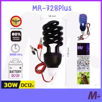 ราคา หลอดไฟดักแมลง ล่อแมลง แบล็คไลท์ หลอดไฟล่อแมลง ไฟแสงสีม่วง Black Light 30W (19661697568)