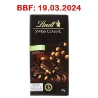 ราคา Lindt Swiss Classic Chocolate ลินด์ สวิส คลาสสิค ช็อกโกแลต Lindt Chocolate 100g ลินด์ ช็อกโกแลต ขนาด 100 กรัม (16553504023)