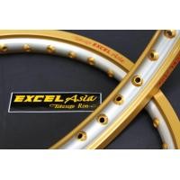 ราคา ล้อ Excel asia แท้ 100 สีทองเงิน ทูโทน สีจะออกเงา (8134657347)