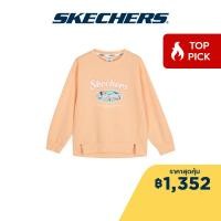 ราคา Skechers สเก็ตเชอร์ส เสื้อสเวตเตอร์เด็กผู้หญิง Girl Pullover Apparel P323G046 02ZN (21058457701)